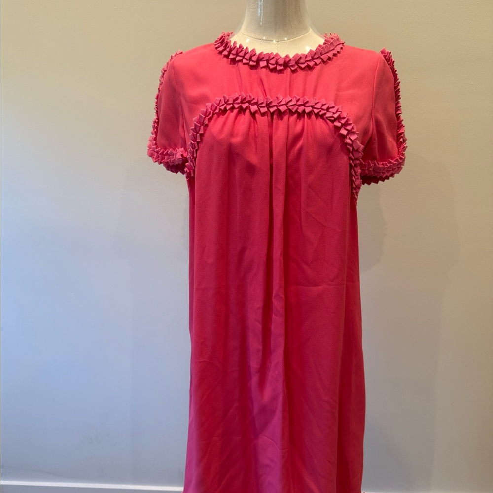 RED Valentino Vibrant Pink Dress